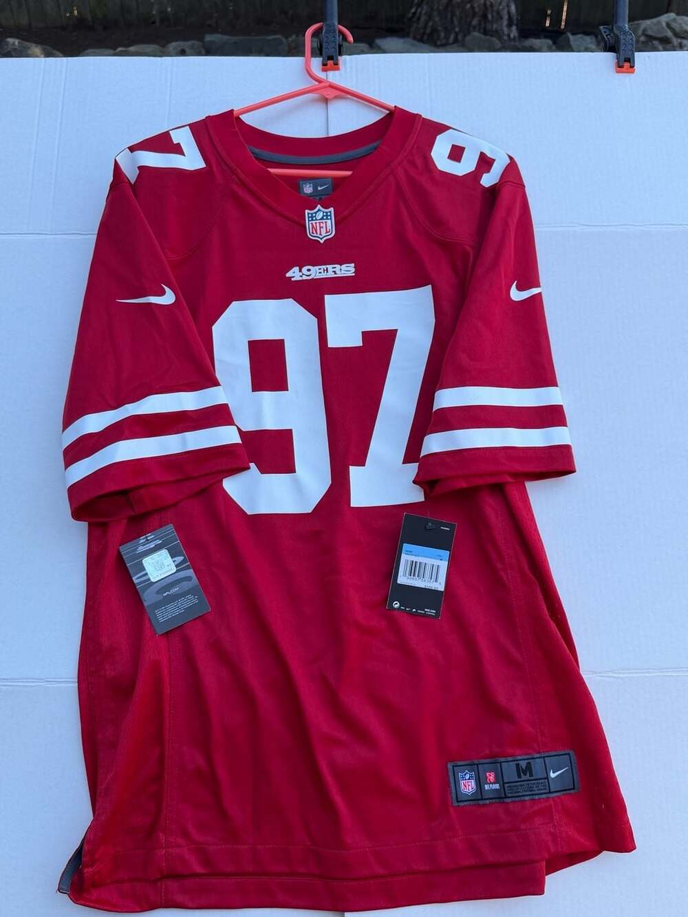 Nike San Francisco 49ers Nick Bosa #97 NFL Game Jersey - Scarlet